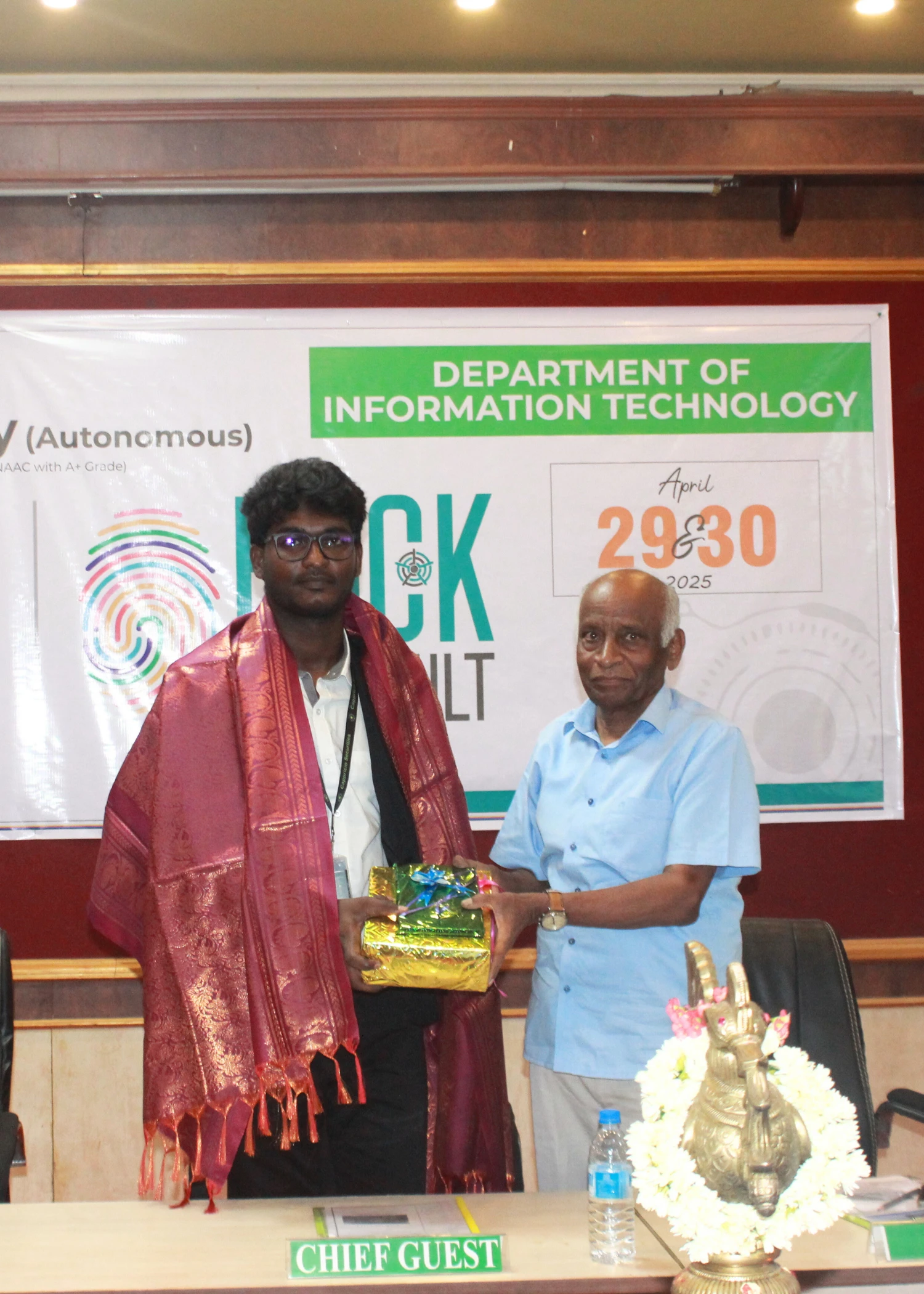 University Ethical Hacking Stage Talk